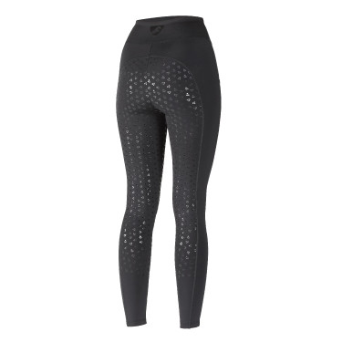 Legging d'équitation Hudson fille Shires Aubrion Noir Legging d'équitation Hudson fille Shires Aubrion Noir