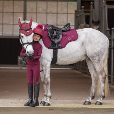 Rijlegging Eltar jonge ruiter Shires Aubrion Zwart kersenrood Rijlegging Eltar jonge ruiter Shires Aubrion Zwart kersenrood