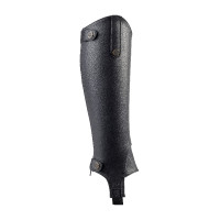 Mini-chaps synthétiques enfant Shires Moretta Noir Mini-chaps synthétiques enfant Shires Moretta Noir