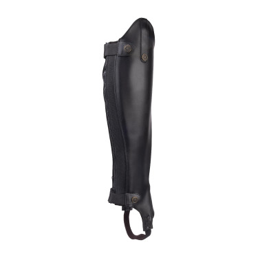 Mini-chaps synthétiques adulte Shires Moretta Noir