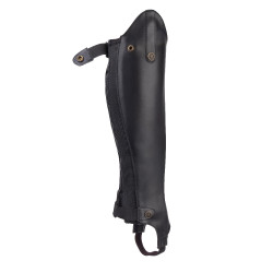 Mini-chaps synthétiques adulte Shires Moretta Noir