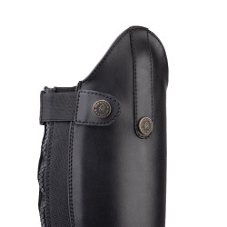 Mini-chaps synthétiques adulte Shires Moretta Noir