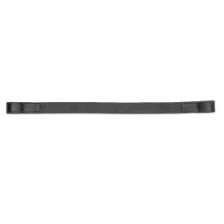 Shires Velociti Lusso plat voorhoofdstuk Zwart Shires Velociti Lusso plat voorhoofdstuk Zwart