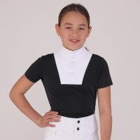 Chemise de concours Optima MX jeune cavalier Shires Aubrion Noir