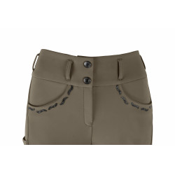 Pantalon Pikeur Laure grip genoux Aw25 3035 taille haute femme Pantalon Pikeur Laure grip genoux Aw25 3035 taille haute femme