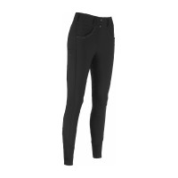 Pantalon Pikeur Laure grip genoux Aw25 3035 taille haute femme Noir Pantalon Pikeur Laure grip genoux Aw25 3035 taille haute femme Noir