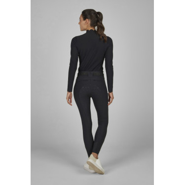 Pantalon Pikeur Laure grip genoux Aw25 3035 taille haute femme Noir