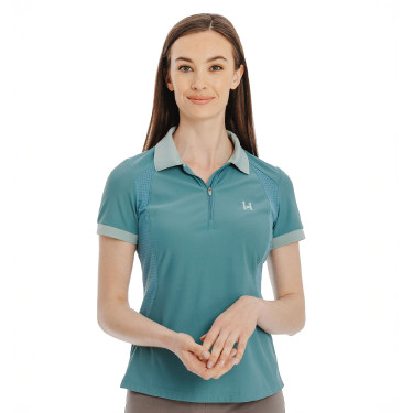 Polo Tech Horseware manches courtes femme