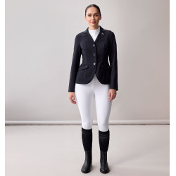 Veste de concours Platinum MotionFlex Pro Crystal Alessandro Albanese® Horseware femme Noir