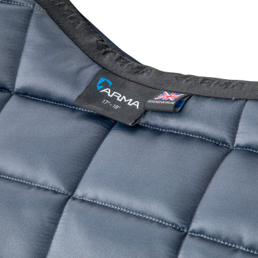 Tapis de selle de dressage Eltar Satin Shires Arma Gris