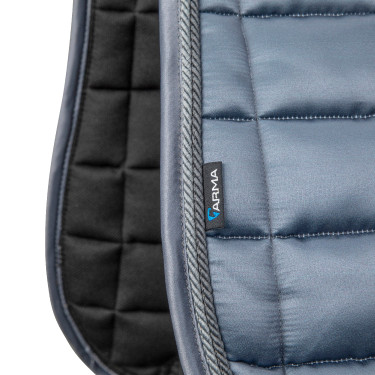 Tapis de selle de dressage Eltar Satin Shires Arma Gris