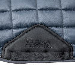 Tapis de selle de dressage Eltar Satin Shires Arma Gris