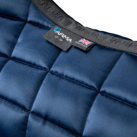 Tapis de selle de dressage Eltar Satin Shires Arma Marine Bleu marine Tapis de selle de dressage Eltar Satin Shires Arma Marine Bleu marine