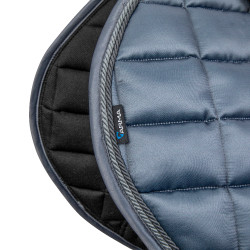 Tapis de selle d'obstacle Eltar Satin Shires Arma Gris