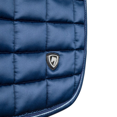 Tapis de selle Eltar Satin Shires Arma Marine Bleu marine