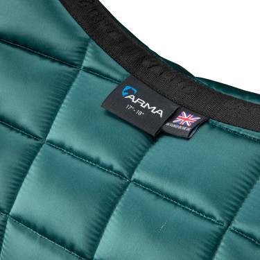 Tapis de selle Eltar Satin Shires Arma Vert