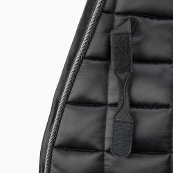 Tapis de selle Eltar Satin Shires Arma Noir Tapis de selle Eltar Satin Shires Arma Noir