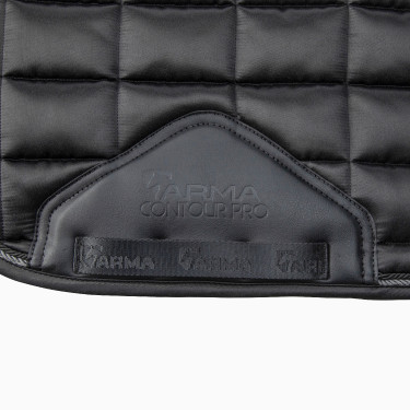 Tapis de selle Eltar Satin Shires Arma Noir Tapis de selle Eltar Satin Shires Arma Noir