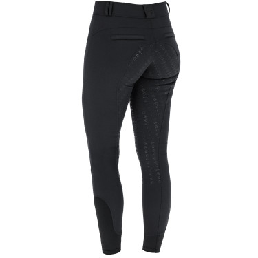 Pantalon d'équitation Signature Covalliero femme Noir