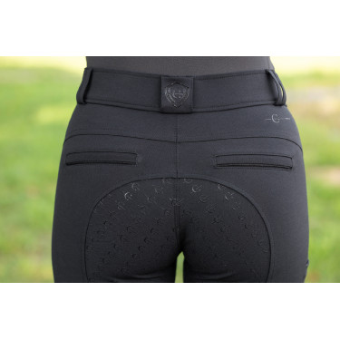 Pantalon d'équitation Signature Covalliero femme Noir