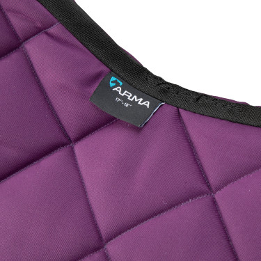 Tapis de selle Comfort Lite Shires Arma Prune Violet