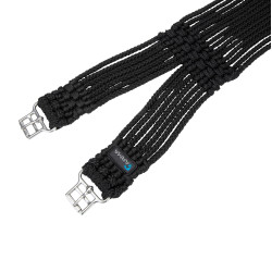 Sangle tressée Shires Arma Noir Sangle tressée Shires Arma Noir