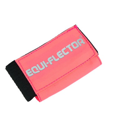 Sangle de queue Shires Equi-Flector® Rose vif