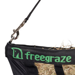 Hooinet paard slowfeeder Shires FreeGraze Deluxe riemfront