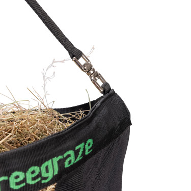 Hooinet paard slowfeeder Shires FreeGraze Deluxe riemfront