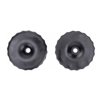 Rondelles de mors silicone ergonomiques Shires
