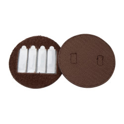 Porte-numéro rond x4 Shires Velociti Marron