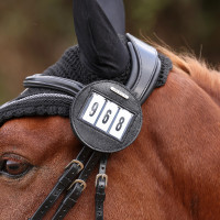 Porte-numéro rond x4 Shires Velociti Noir