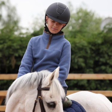 Pull polaire équitation enfant 1/2 zip Aubrion Shires Pull polaire équitation enfant 1/2 zip Aubrion Shires