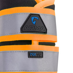 Shires Arma peesbeschermers Nx‑Viz voor paardrijden Shires Arma peesbeschermers Nx‑Viz voor paardrijden