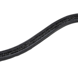 Frontal d’équitation Shires Velociti RAPIDA à strass noirs