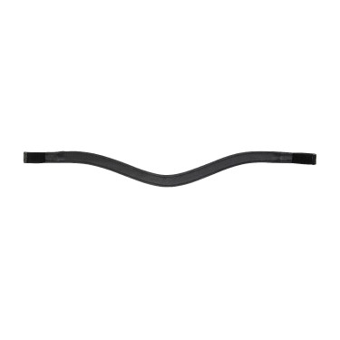 Voorhoofdband paard met zwarte strass – Shires Velociti