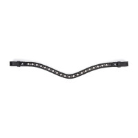 Frontal strass noir Shires Velociti Gara