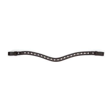 Zwarte strass-frontdeel Shires Velociti Gara Bruin Zwarte strass-frontdeel Shires Velociti Gara Bruin