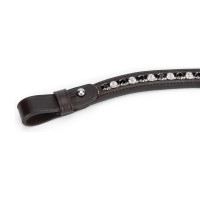 Frontal strass noir Shires Velociti Gara