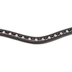 Zwarte strass-frontdeel Shires Velociti Gara Bruin Zwarte strass-frontdeel Shires Velociti Gara Bruin