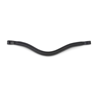 Gebogen frontriem Shires Velociti Lusso Zwart Gebogen frontriem Shires Velociti Lusso Zwart