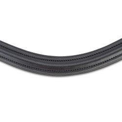 Gebogen frontriem Shires Velociti Lusso Zwart Gebogen frontriem Shires Velociti Lusso Zwart