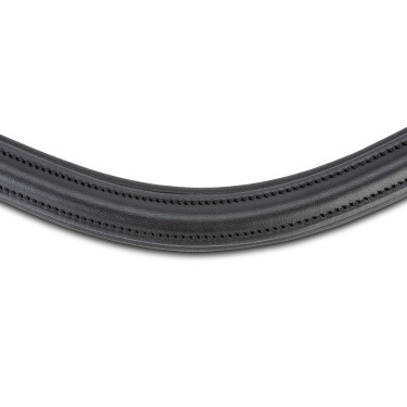 Gebogen frontriem Shires Velociti Lusso Zwart Gebogen frontriem Shires Velociti Lusso Zwart