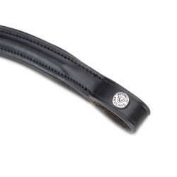 Gebogen frontriem Shires Velociti Lusso Zwart Gebogen frontriem Shires Velociti Lusso Zwart