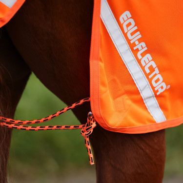 Shires Equi-Flector® mesh achterdeken Feloranje Shires Equi-Flector® mesh achterdeken Feloranje