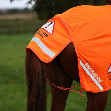 Couvre-reins réfléchissant d’équitation Shires Equi-Flector