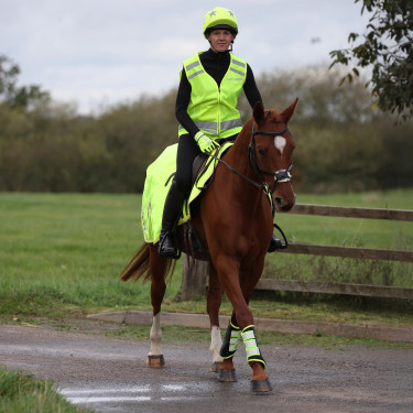 Toque Shires Equi-Flector® Jaune vif