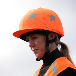Couvre-casque équitation haute visibilité Shires Equi-Flector