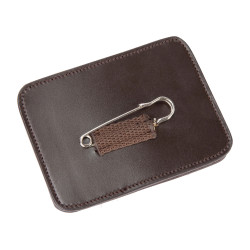 Porte-numéro de tapis x4 Shires Velociti Havane Marron Porte-numéro de tapis x4 Shires Velociti Havane Marron