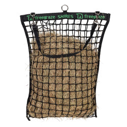 Shires FreeGraze Deluxe hooinet Zwart